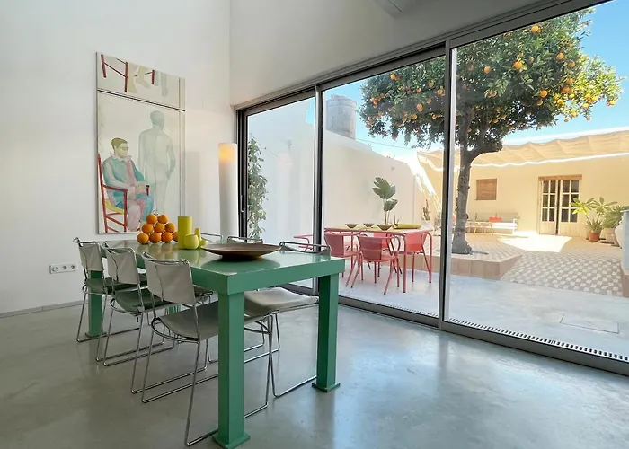 Design & Art, Patio With Orange Tree, Near Seville